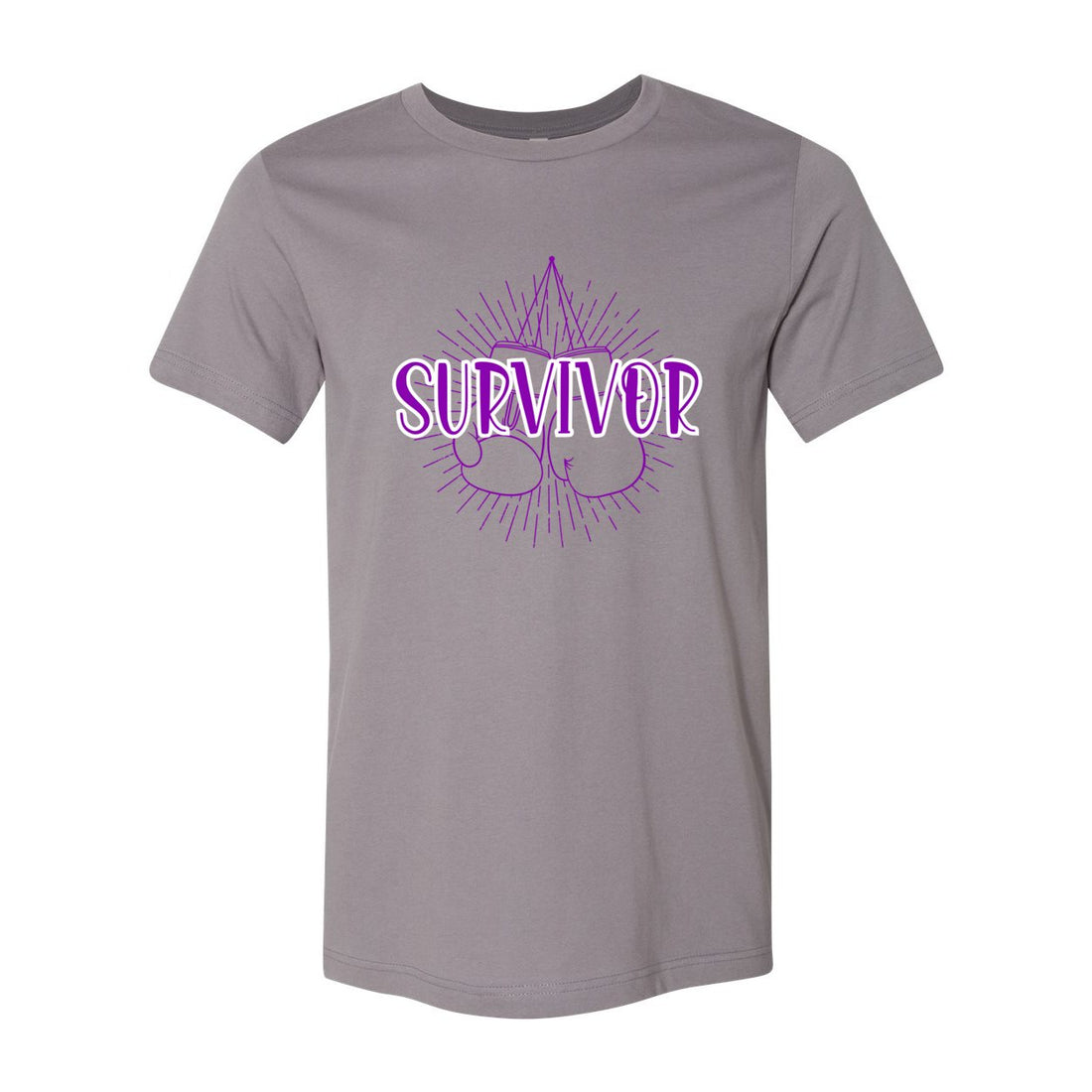 Survivor Unisex Short Sleeve Jersey Tee - T-Shirts - Positively Sassy - Survivor Unisex Short Sleeve Jersey Tee