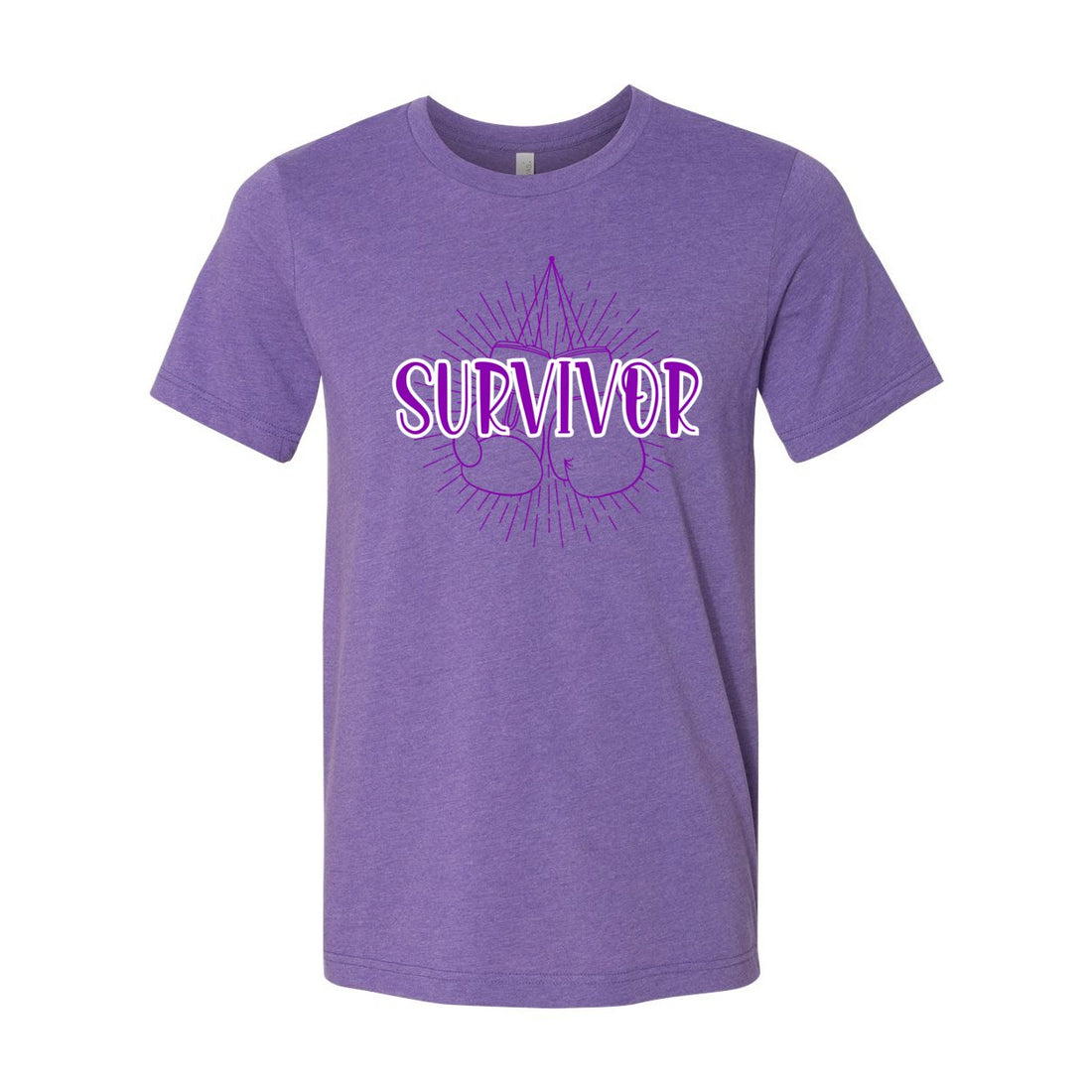 Survivor Unisex Short Sleeve Jersey Tee - T-Shirts - Positively Sassy - Survivor Unisex Short Sleeve Jersey Tee