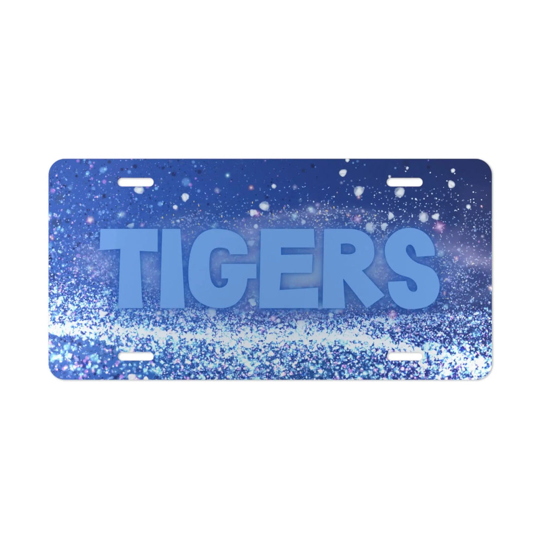 Tiger Glam License Plate - Accessories - Positively Sassy - Tiger Glam License Plate