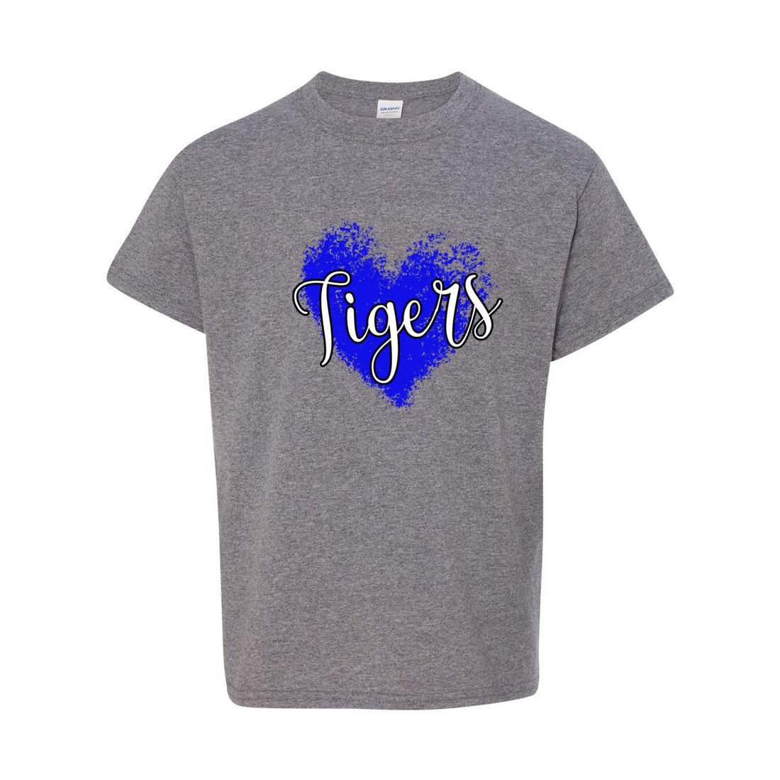Tiger Love Heavy Cotton™ Youth T-Shirt - T-Shirts - Positively Sassy - Tiger Love Heavy Cotton™ Youth T-Shirt