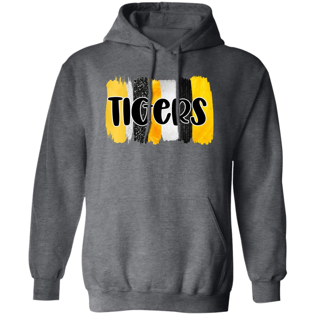 Tigers Paint Swipe Pullover Hoodie - Sweatshirts - Positively Sassy - Tigers Paint Swipe Pullover Hoodie