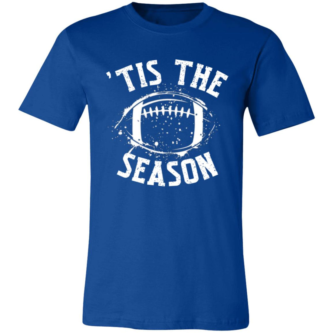 Tis The Season Football Short-Sleeve T-Shirt - T-Shirts - Positively Sassy - Tis The Season Football Short-Sleeve T-Shirt