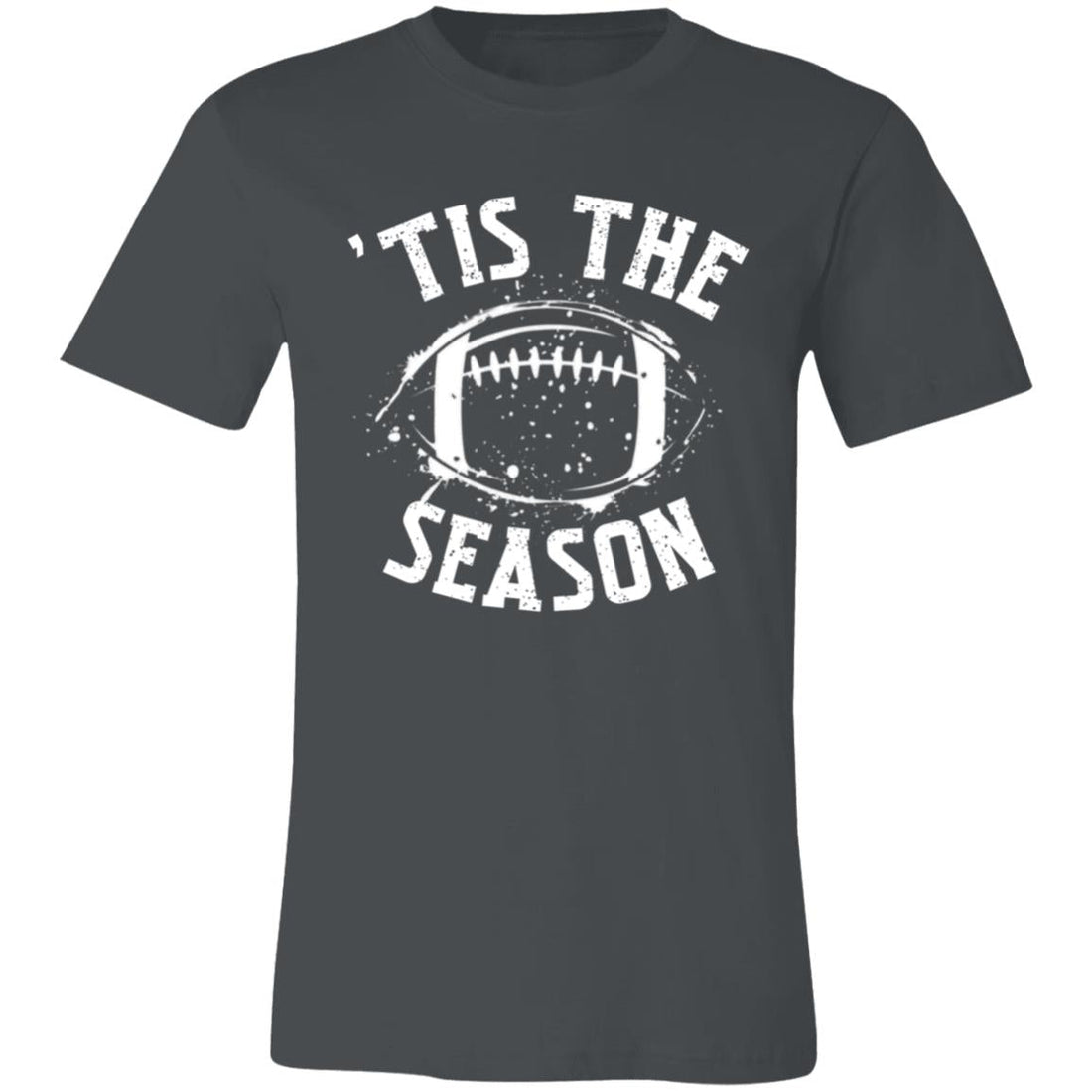 Tis The Season Football Short-Sleeve T-Shirt - T-Shirts - Positively Sassy - Tis The Season Football Short-Sleeve T-Shirt