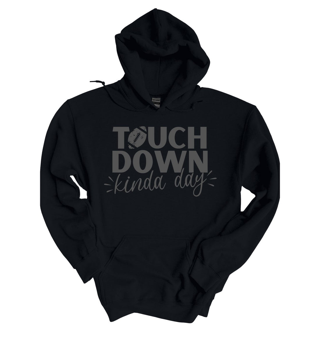Touch Down Kinda Day Pullover Hoodie - Sweatshirts - Positively Sassy - Touch Down Kinda Day Pullover Hoodie