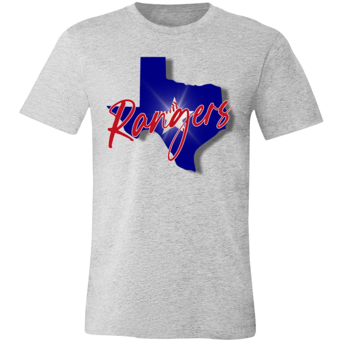 TX Baseball Short-Sleeve T-Shirt - T-Shirts - Positively Sassy - TX Baseball Short-Sleeve T-Shirt