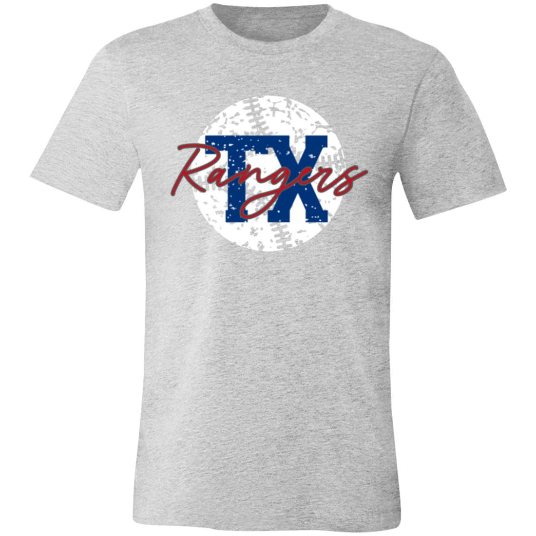 TX Rangers Short-Sleeve T-Shirt - T-Shirts - Positively Sassy - TX Rangers Short-Sleeve T-Shirt