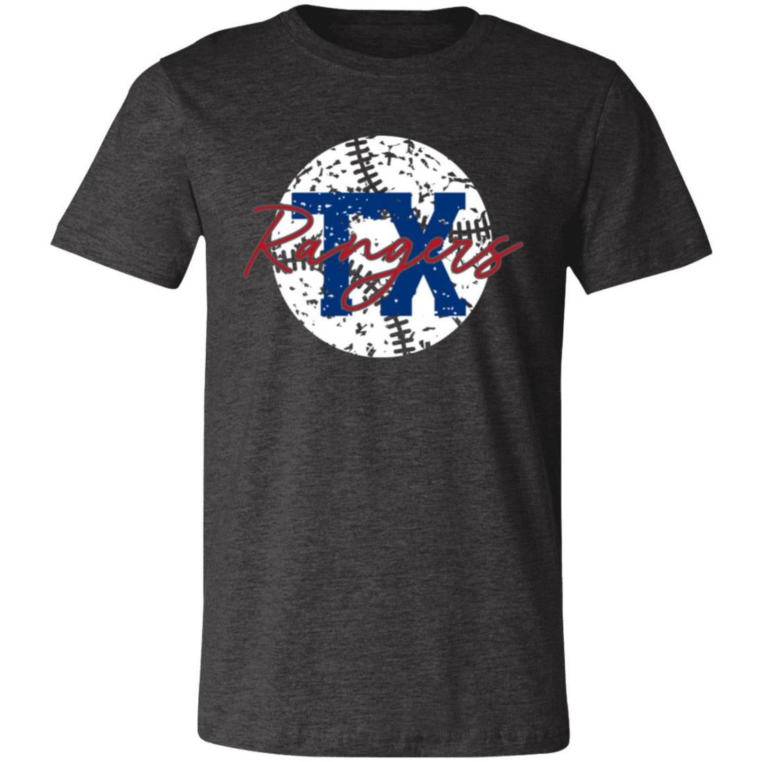 TX Rangers Short-Sleeve T-Shirt - T-Shirts - Positively Sassy - TX Rangers Short-Sleeve T-Shirt