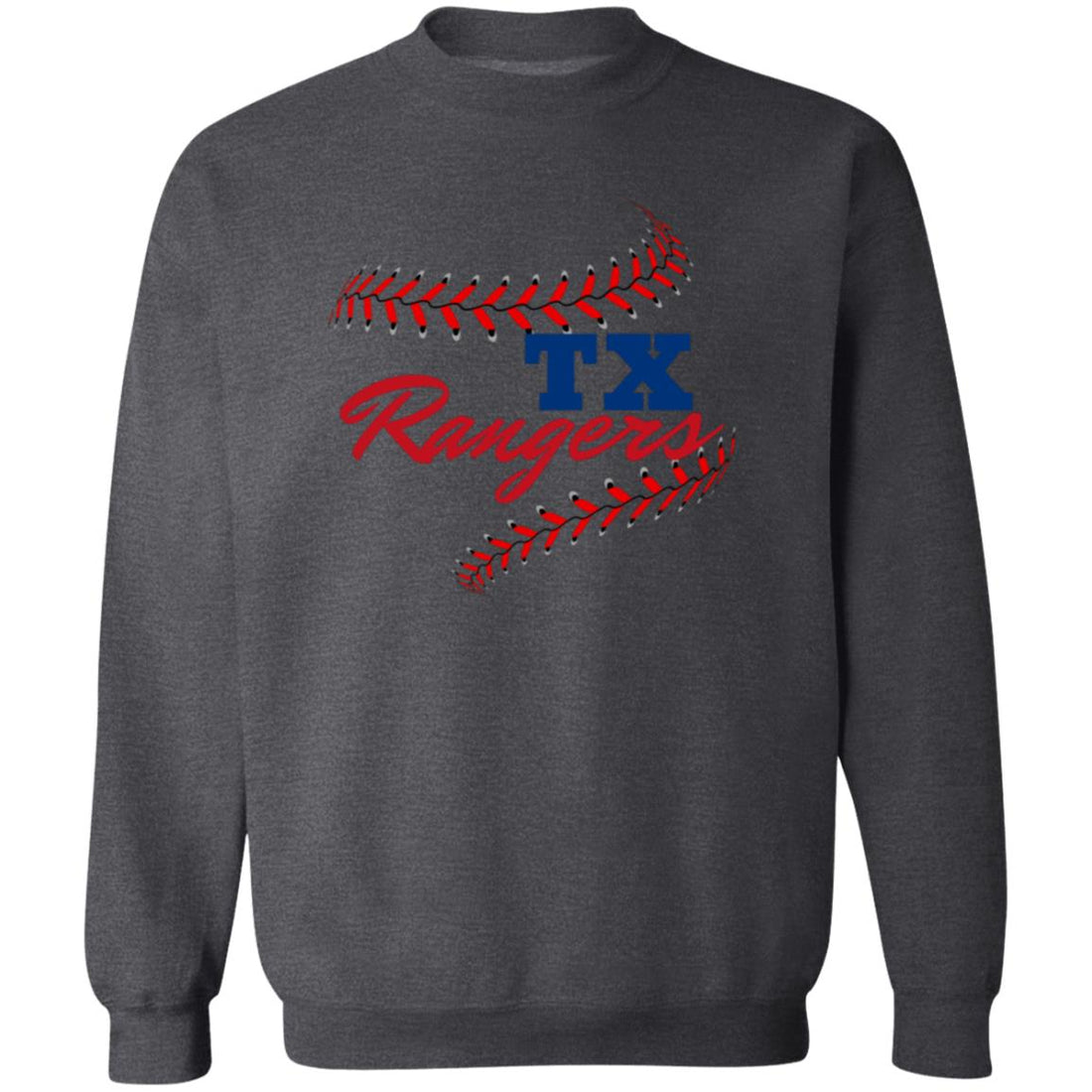 TX Stitches Pullover Sweatshirt - Sweatshirts - Positively Sassy - TX Stitches Pullover Sweatshirt