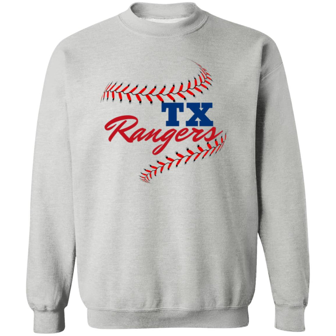 TX Stitches Pullover Sweatshirt - Sweatshirts - Positively Sassy - TX Stitches Pullover Sweatshirt