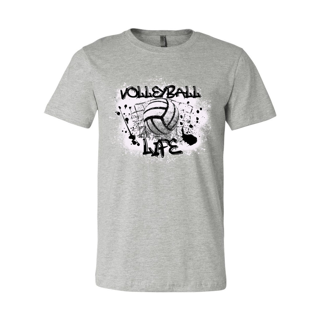 Volleyball Life Short Sleeve Jersey Tee - T-Shirts - Positively Sassy - Volleyball Life Short Sleeve Jersey Tee