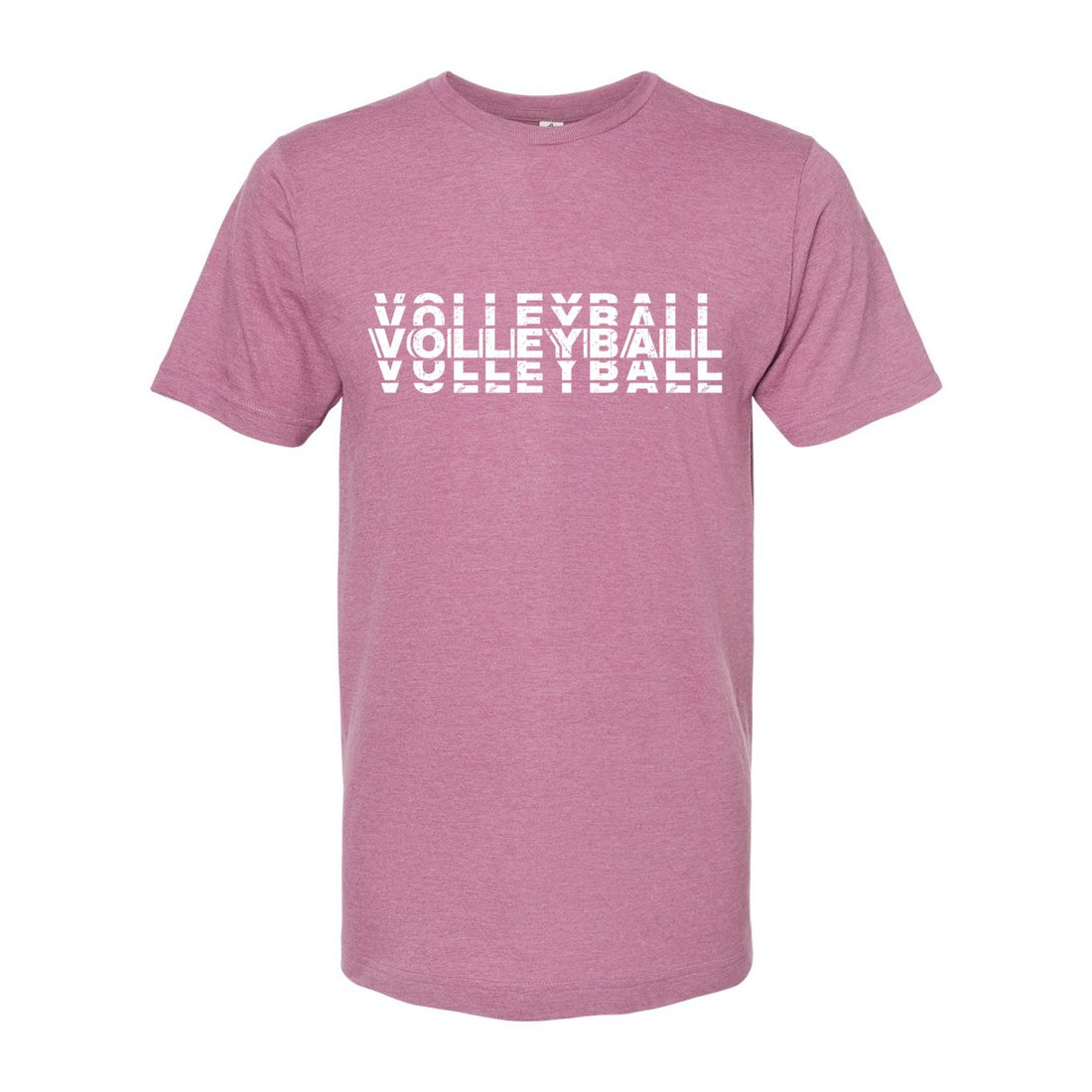 Volleyball Repeat Unisex Fine Jersey T-Shirt - T-Shirts - Positively Sassy - Volleyball Repeat Unisex Fine Jersey T-Shirt