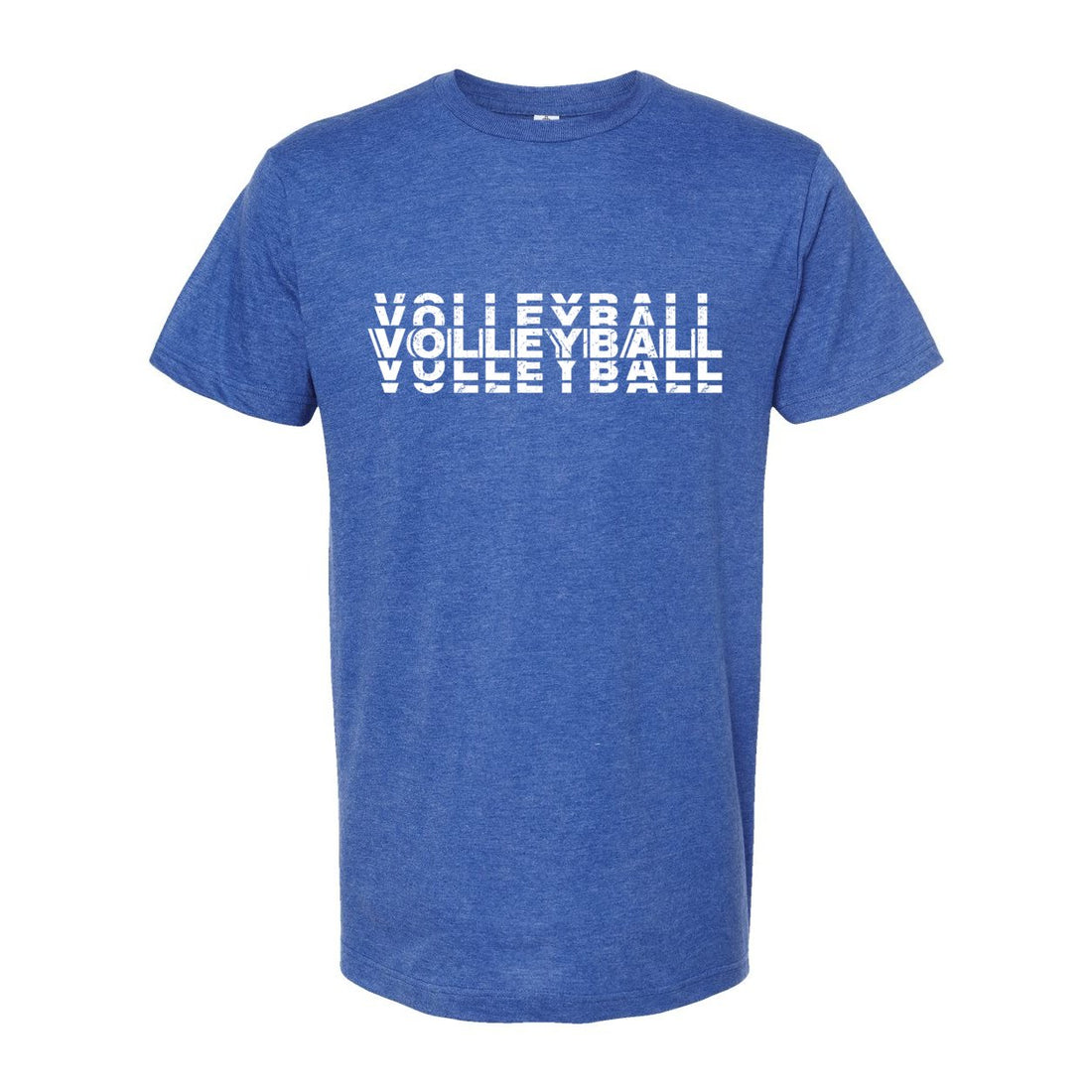 Volleyball Repeat Unisex Fine Jersey T-Shirt - T-Shirts - Positively Sassy - Volleyball Repeat Unisex Fine Jersey T-Shirt