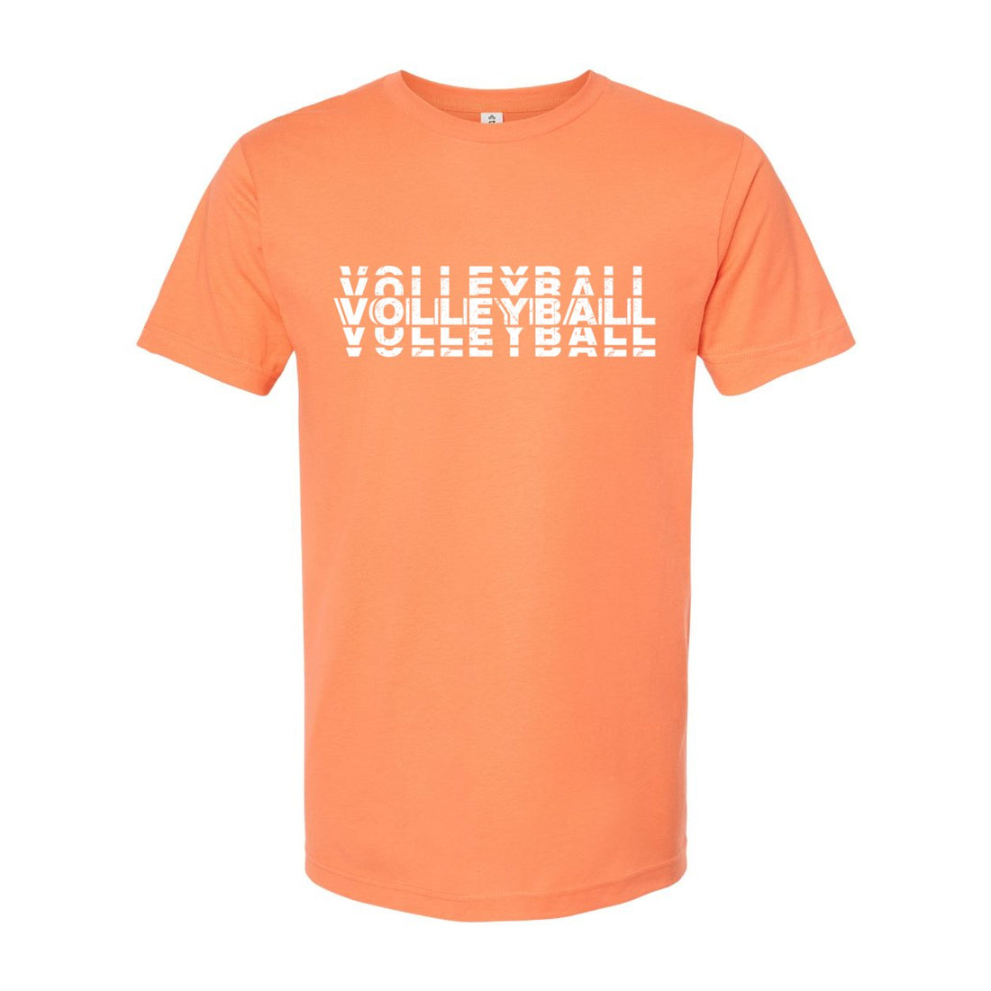 Volleyball Repeat Unisex Fine Jersey T-Shirt - T-Shirts - Positively Sassy - Volleyball Repeat Unisex Fine Jersey T-Shirt