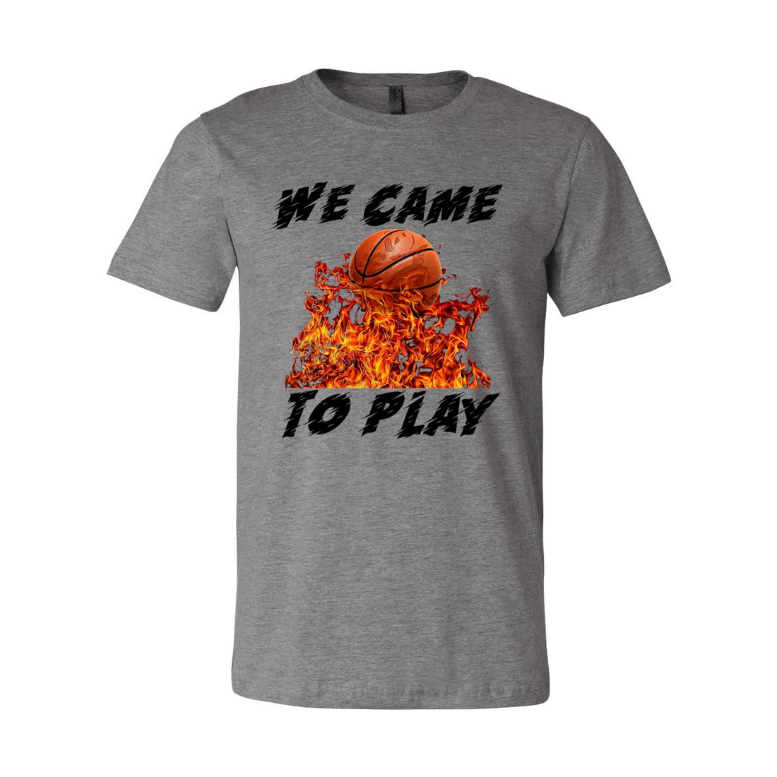 We Came To Play Short Sleeve Jersey Tee - T-Shirts - Positively Sassy - We Came To Play Short Sleeve Jersey Tee