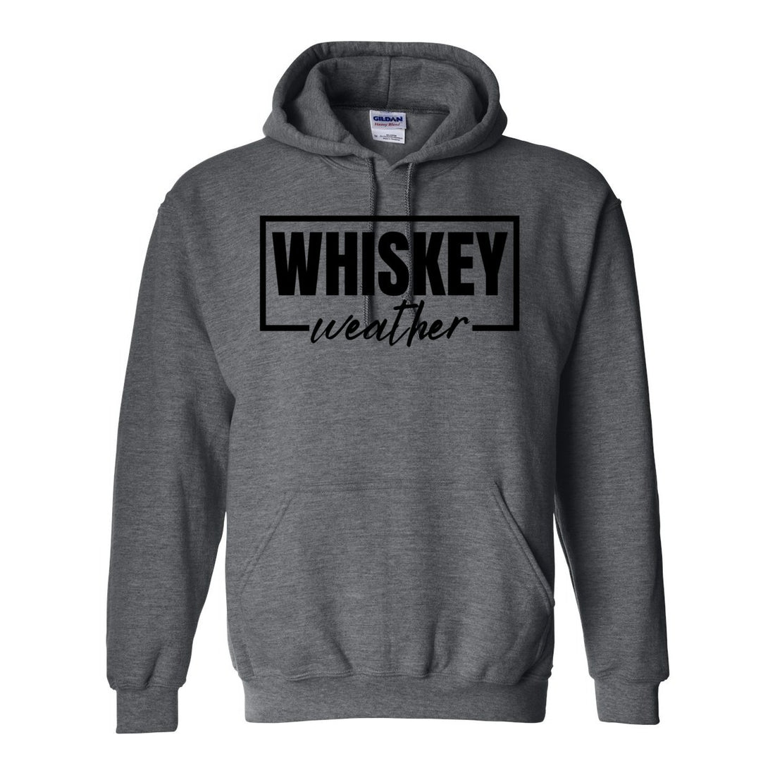 Whiskey Weather Hooded Sweatshirt - Sweaters/Hoodies - Positively Sassy - Whiskey Weather Hooded Sweatshirt