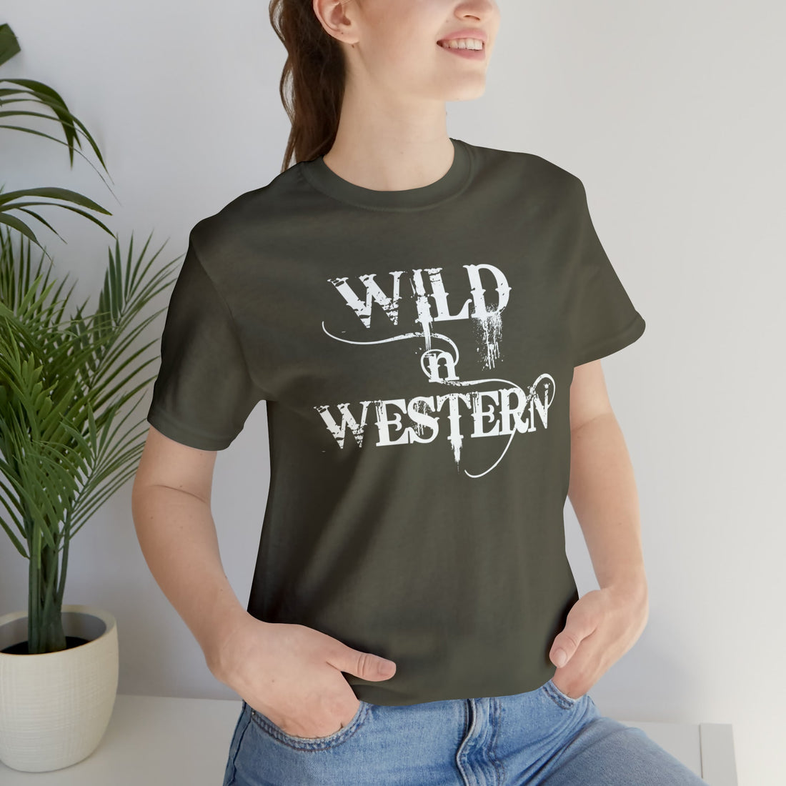 Wild N Western - T-Shirt - Positively Sassy - Wild N Western