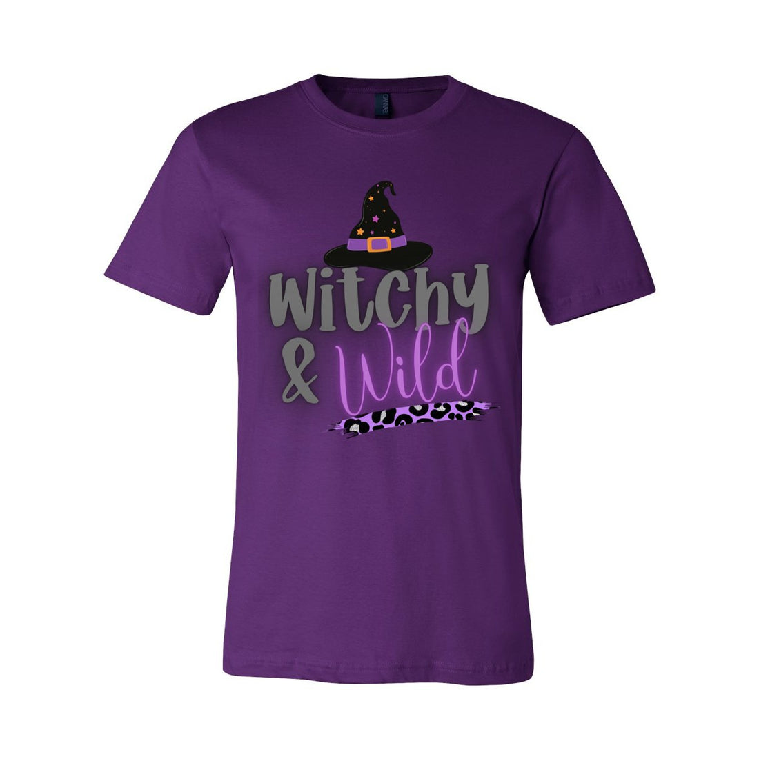 Witchy & Wild Short Sleeve Jersey Tee - T-Shirts - Positively Sassy - Witchy & Wild Short Sleeve Jersey Tee