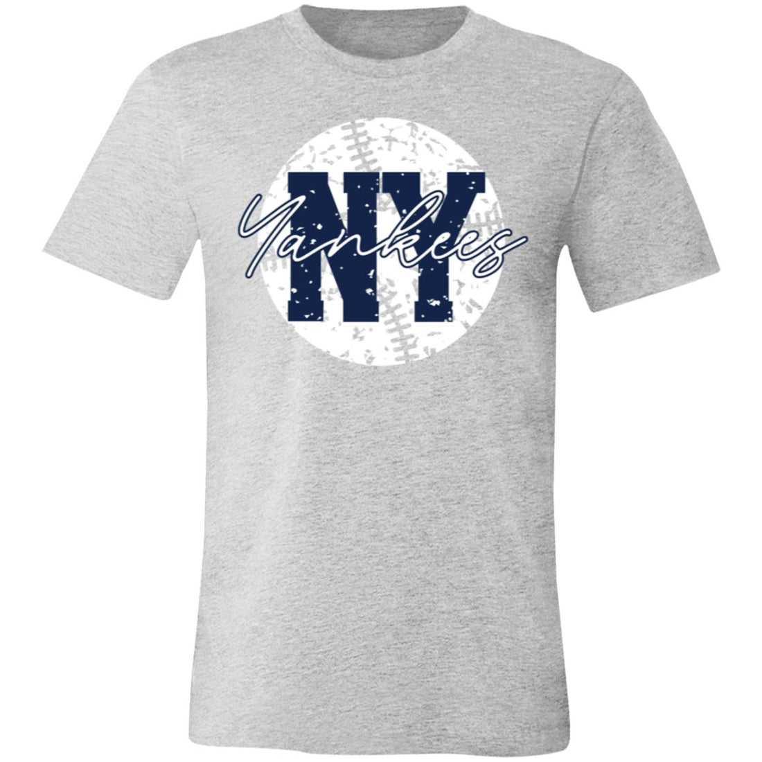 Yankees Baseball T-Shirt - T-Shirts - Positively Sassy - Yankees Baseball T-Shirt