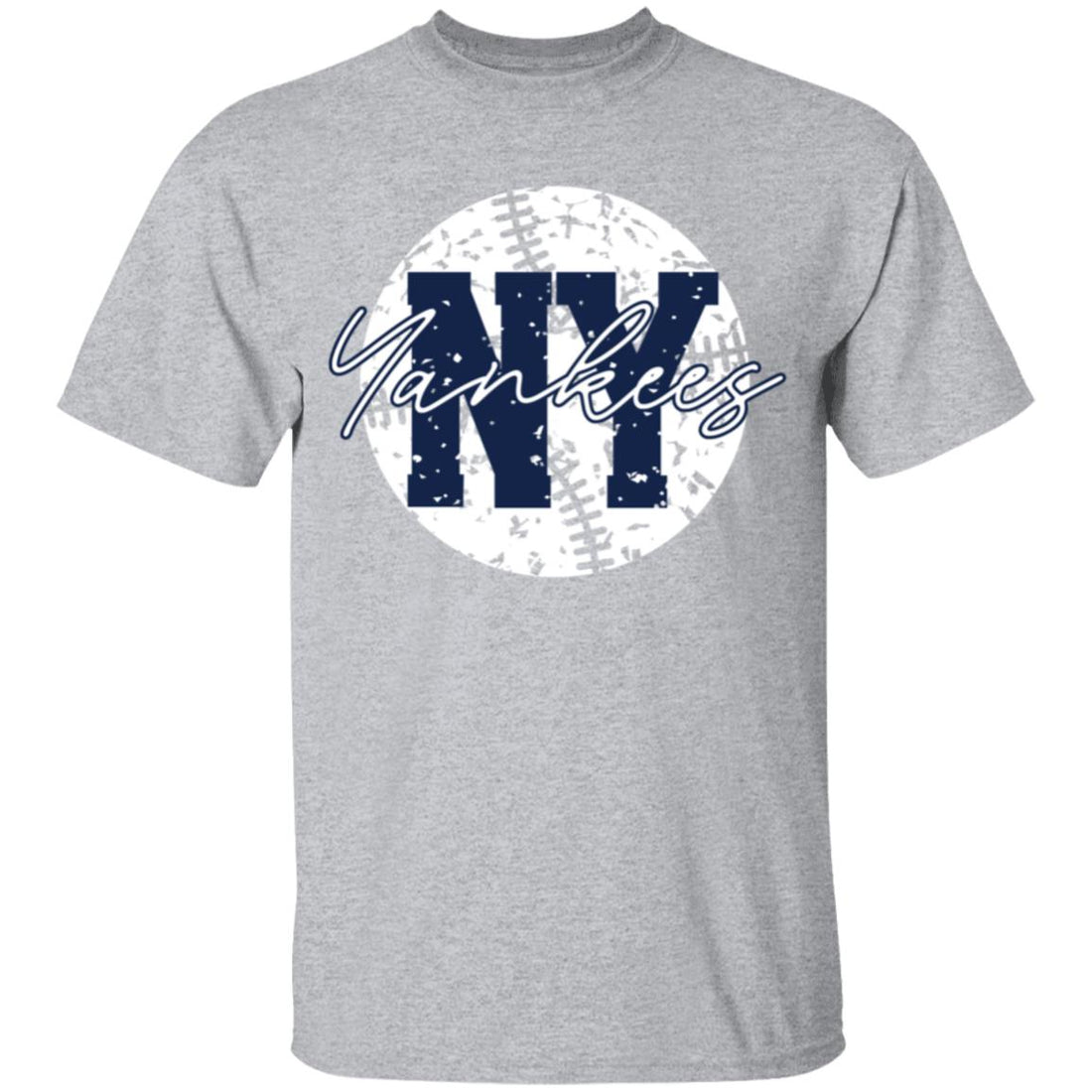 Yankees Baseball Youth T-Shirt - T-Shirts - Positively Sassy - Yankees Baseball Youth T-Shirt