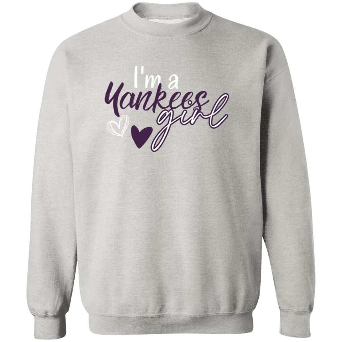 Yankees Girl Pullover Sweatshirt - Sweatshirts - Positively Sassy - Yankees Girl Pullover Sweatshirt