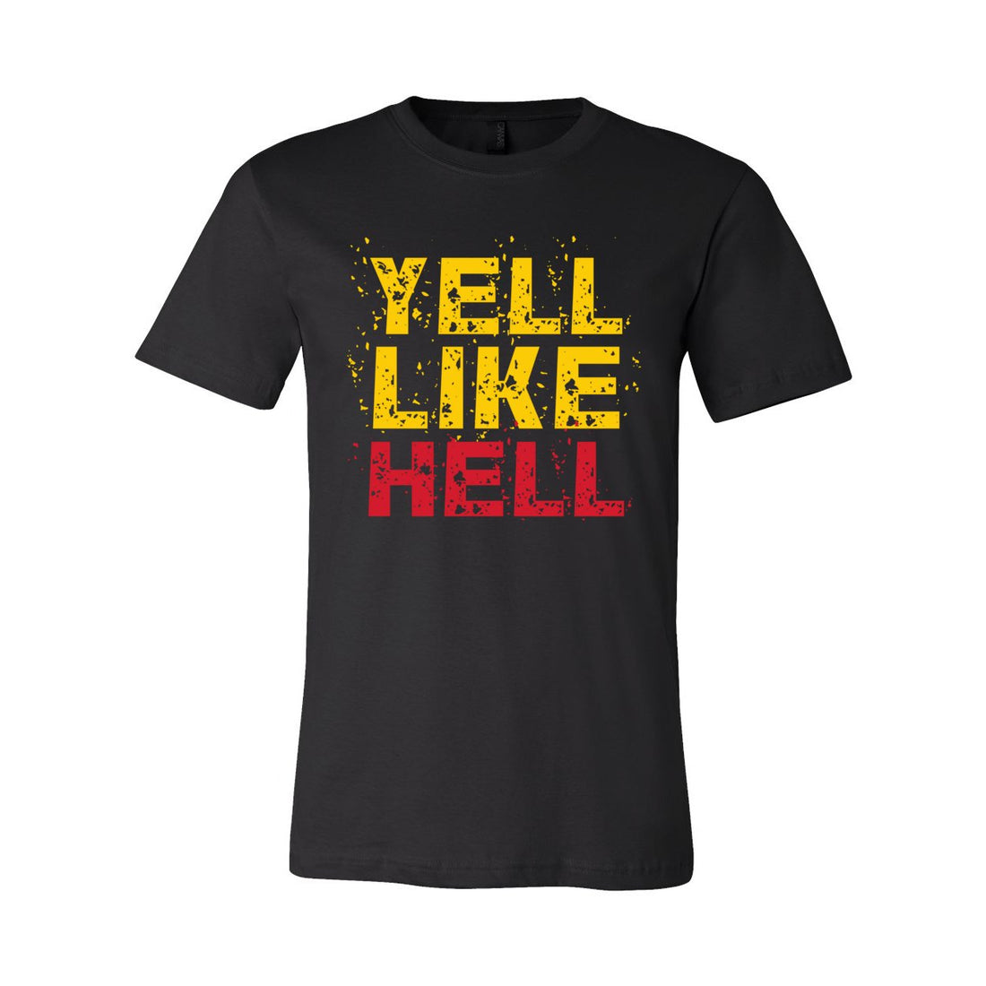 Yell Like Hell Short Sleeve Jersey Tee - T-Shirts - Positively Sassy - Yell Like Hell Short Sleeve Jersey Tee