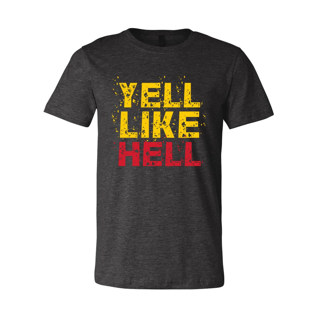 Yell Like Hell Short Sleeve Jersey Tee - T-Shirts - Positively Sassy - Yell Like Hell Short Sleeve Jersey Tee