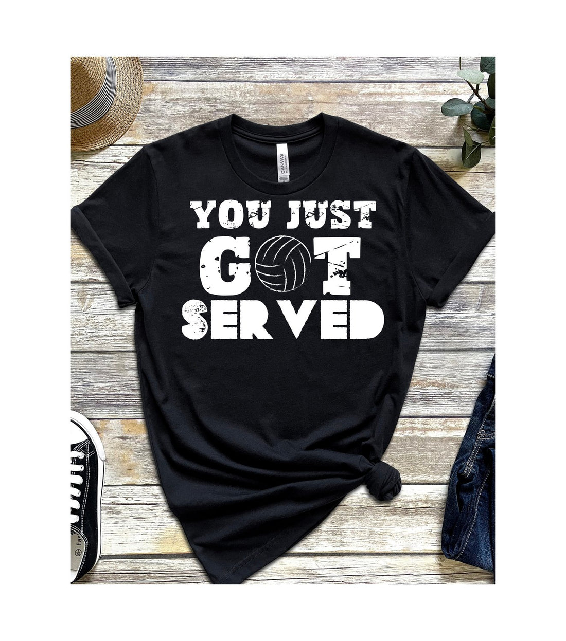 You Got Served Short Sleeve Tee - T-Shirts - Positively Sassy - You Got Served Short Sleeve Tee